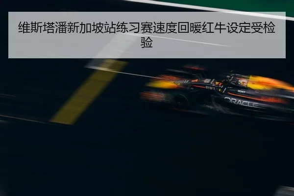 维斯塔潘新加坡站练习赛速度回暖红牛设定受检验 - STARSPORTS